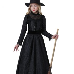 Girls Deluxe Dark Witch Costume