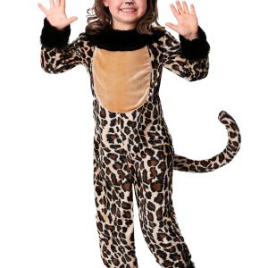 Girl's Deluxe Leopard Costume