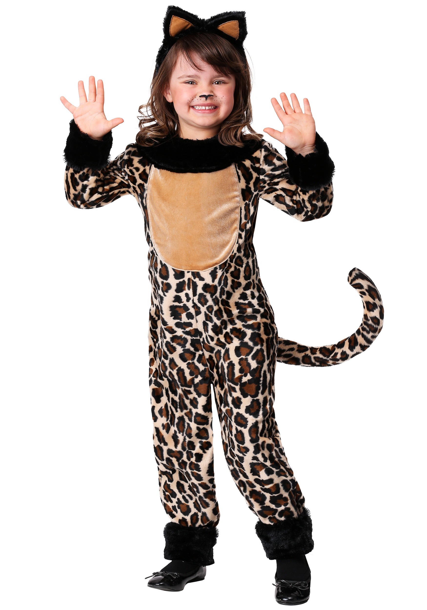 Girl’s Deluxe Leopard Costume