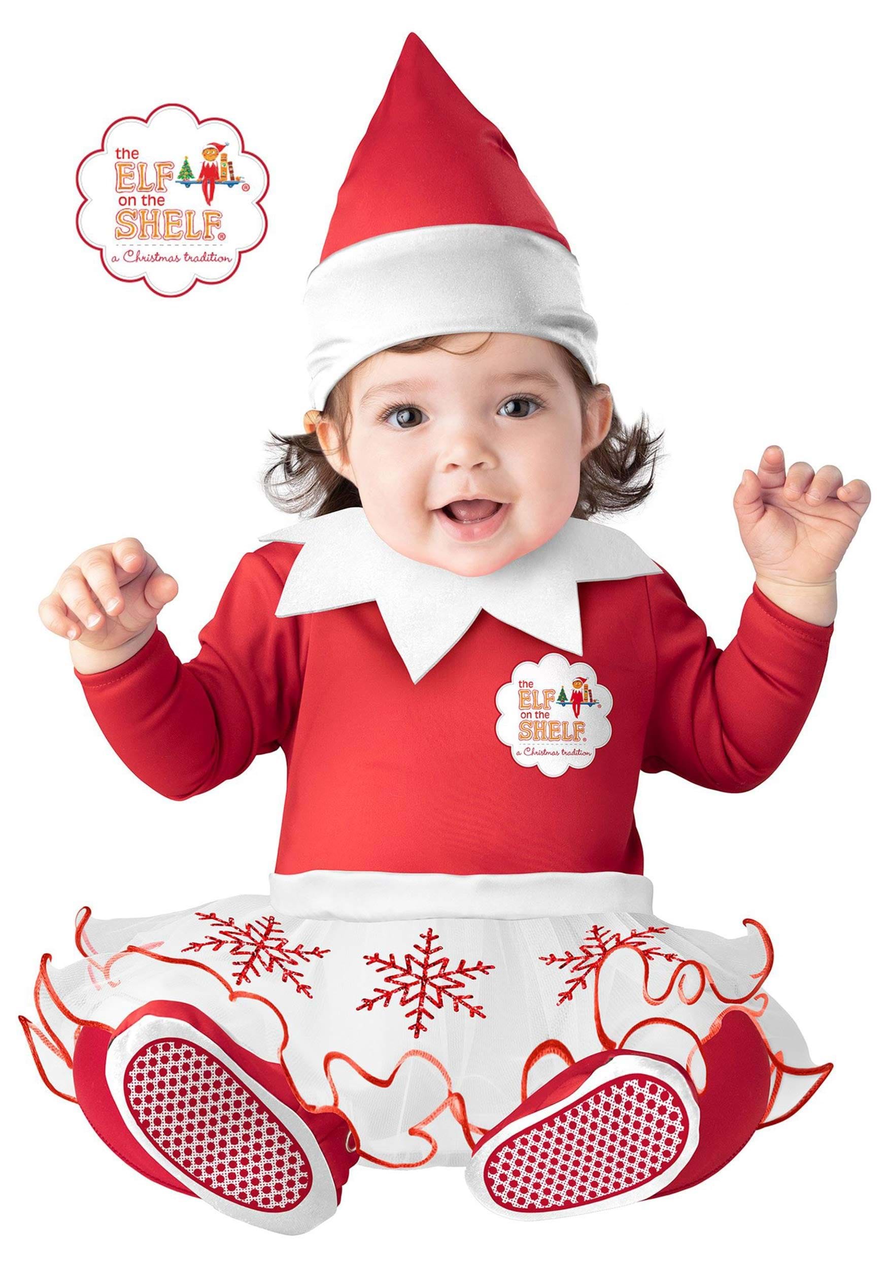 Girl's Elf on the Shelf Infant Costume