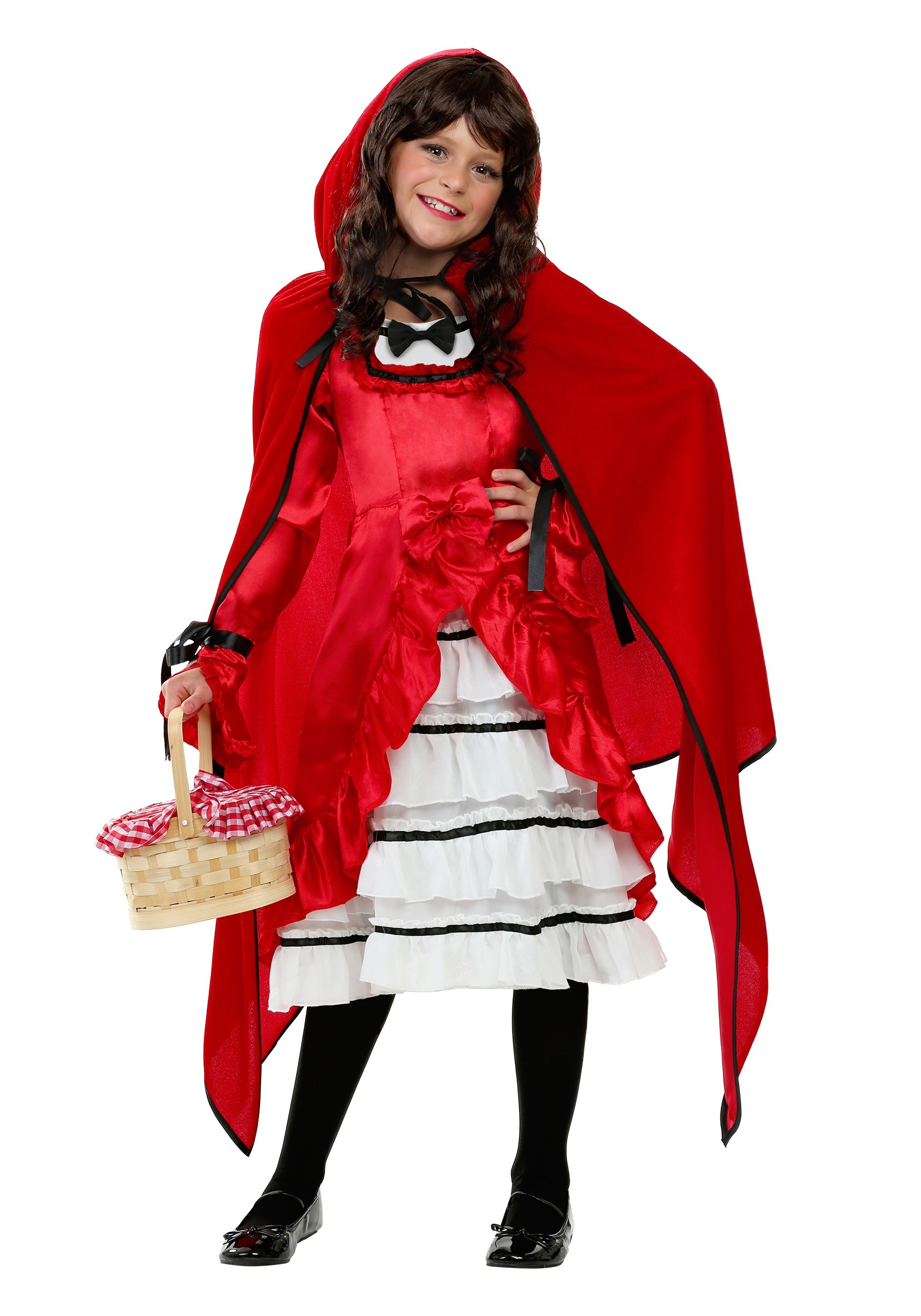 Girl's Fairytale Red Riding Hood Costume