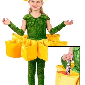 Girls Flower Petal Candy Catcher Costume