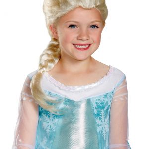 Girls Frozen Elsa Wig