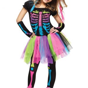 Girl's Funky Punky Bones Costume