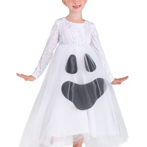Girl's Ghost Tutu Costume