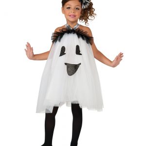 Girls Ghost Tutu Costume Dress