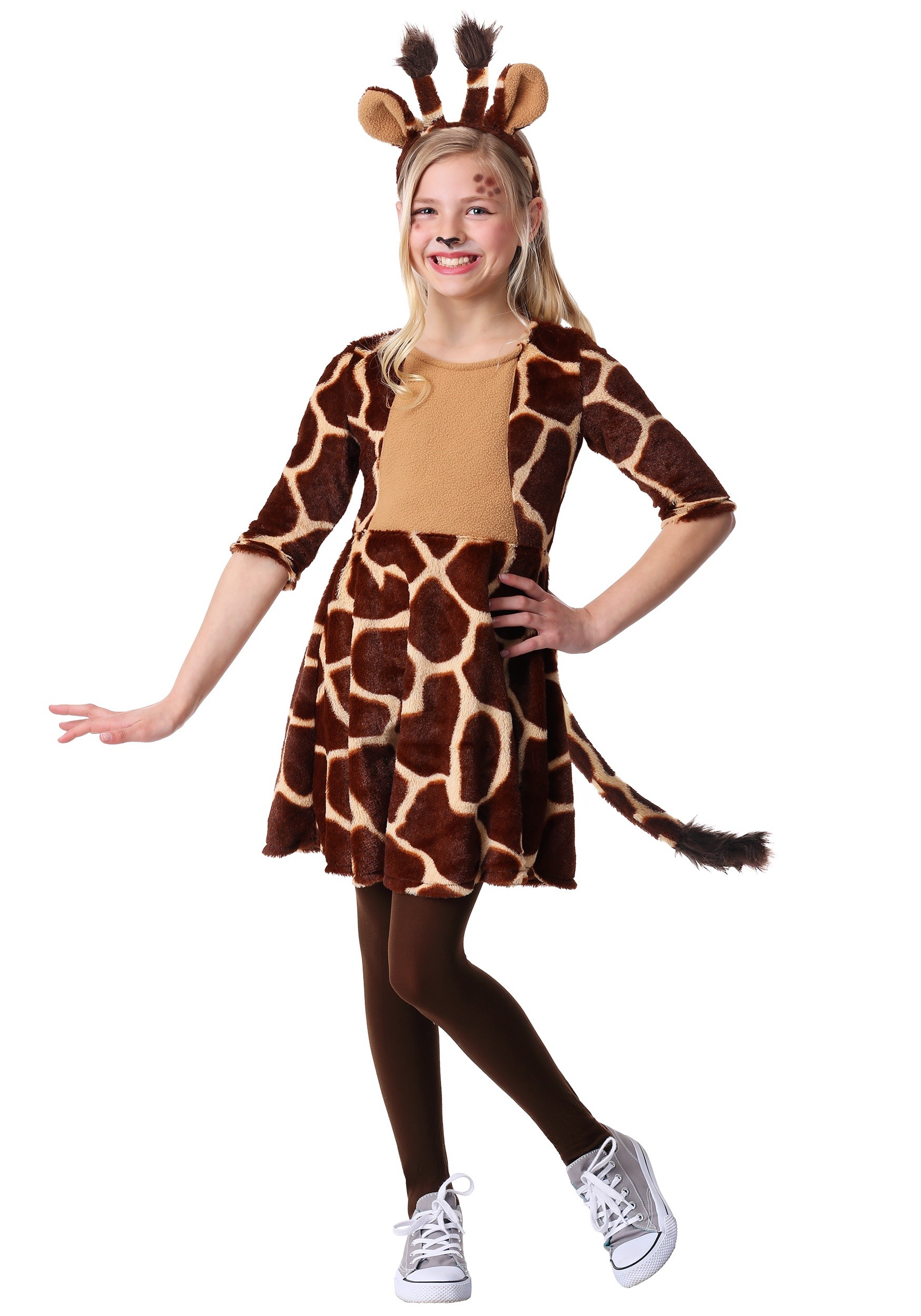 Girl’s Giraffe Costume