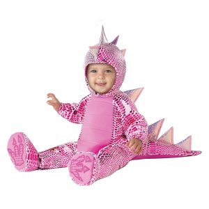 Girl's Infant Super Cute-A-Saurus Costume