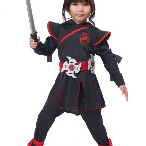 Girl's Lil' Ninja Costume