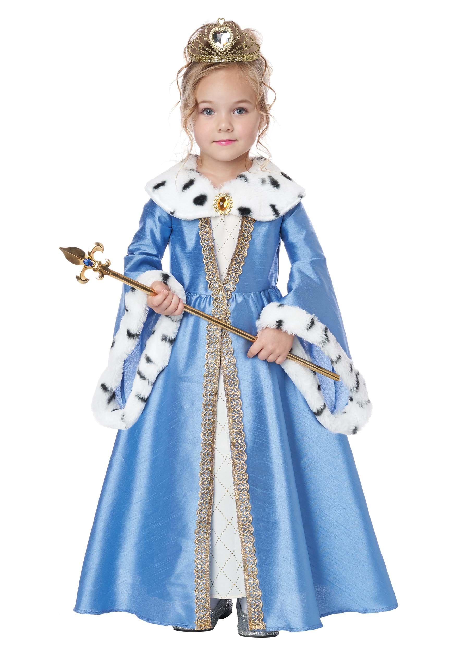 Girl’s Little Queen Costume for Toddlers