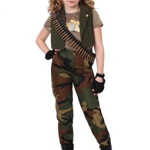 Girls Military Commander Costume