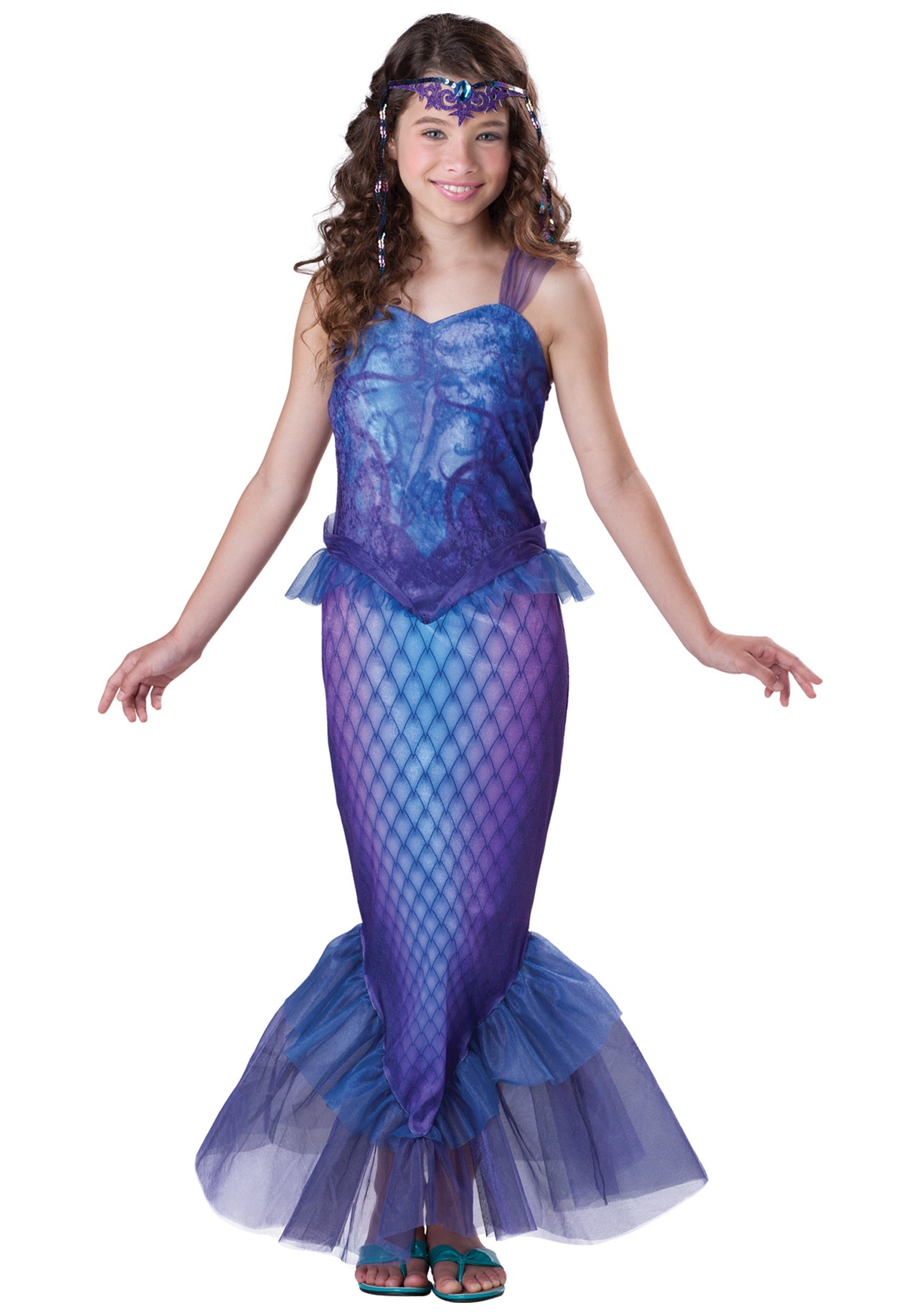 Girls Mysterious Mermaid Costume