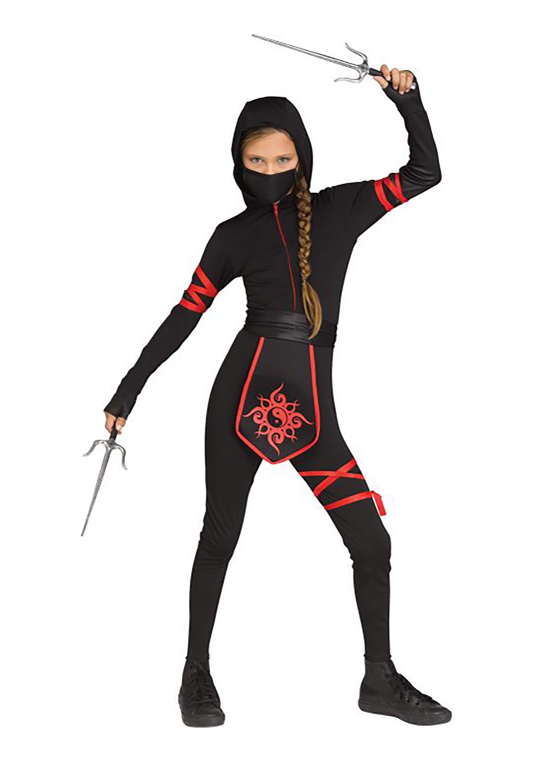 Girl’s Ninja Warrior Costume