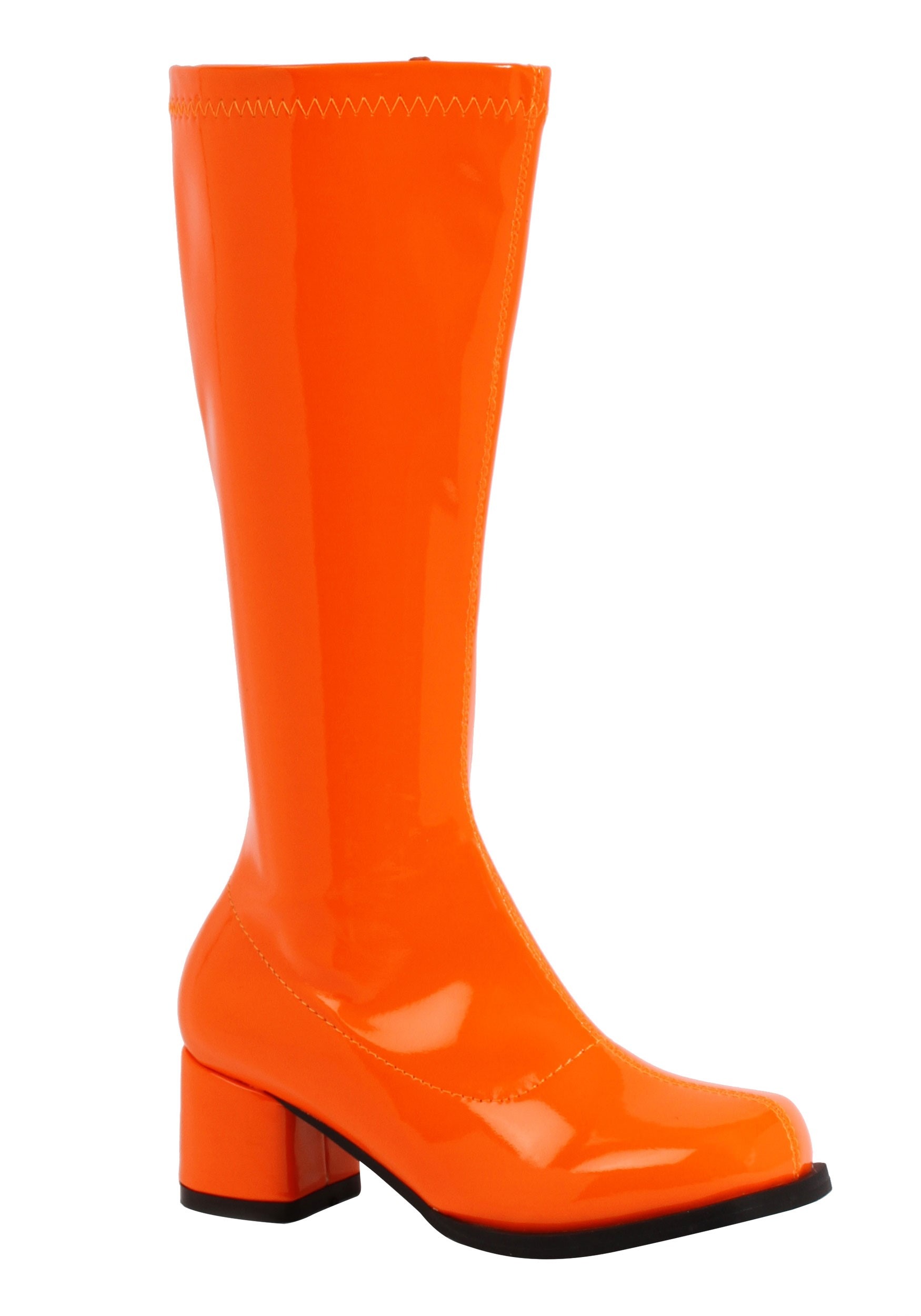Girl’s Orange Gogo Boots