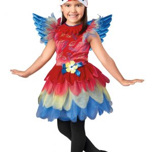 Girl's Parrot Costume