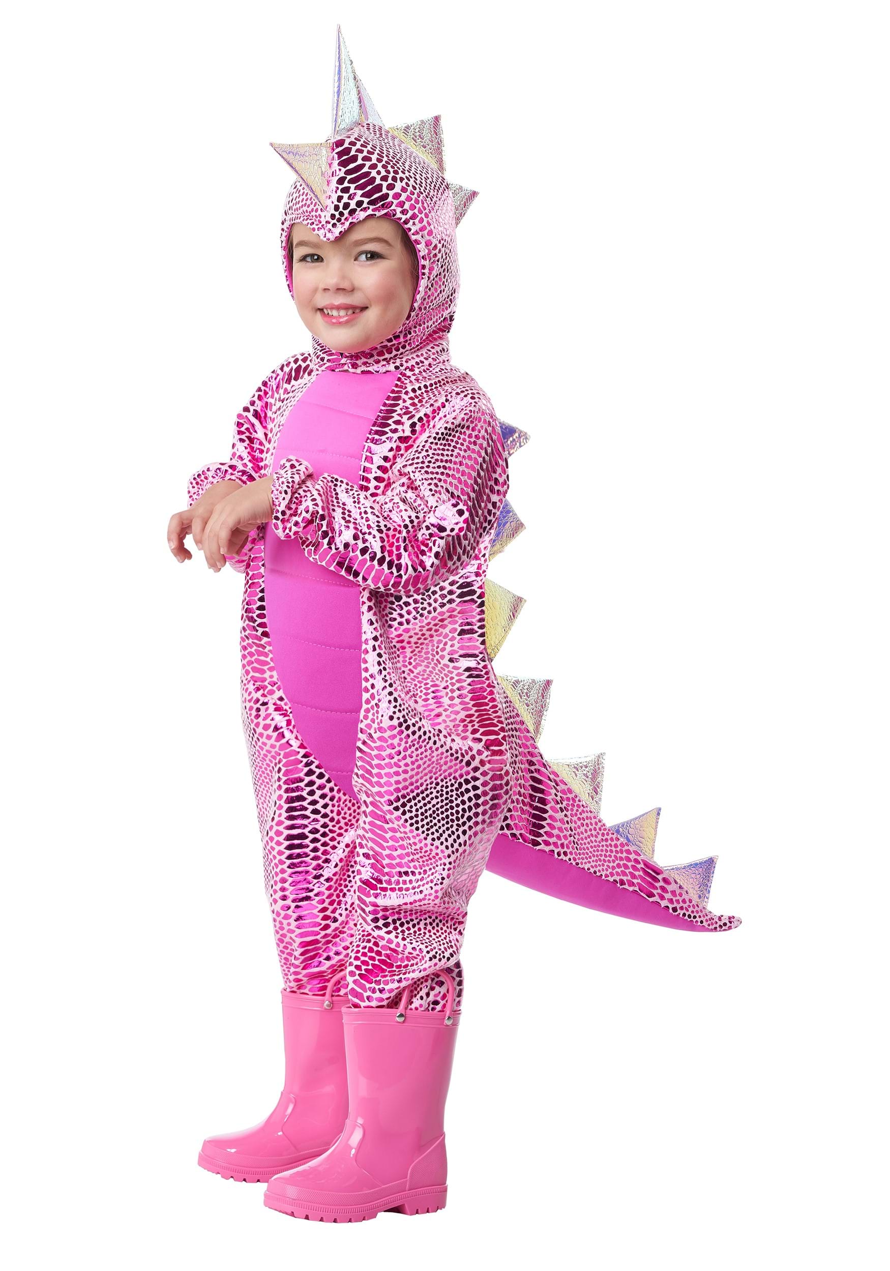 Girls Pink-A-Saurus Rex Costume
