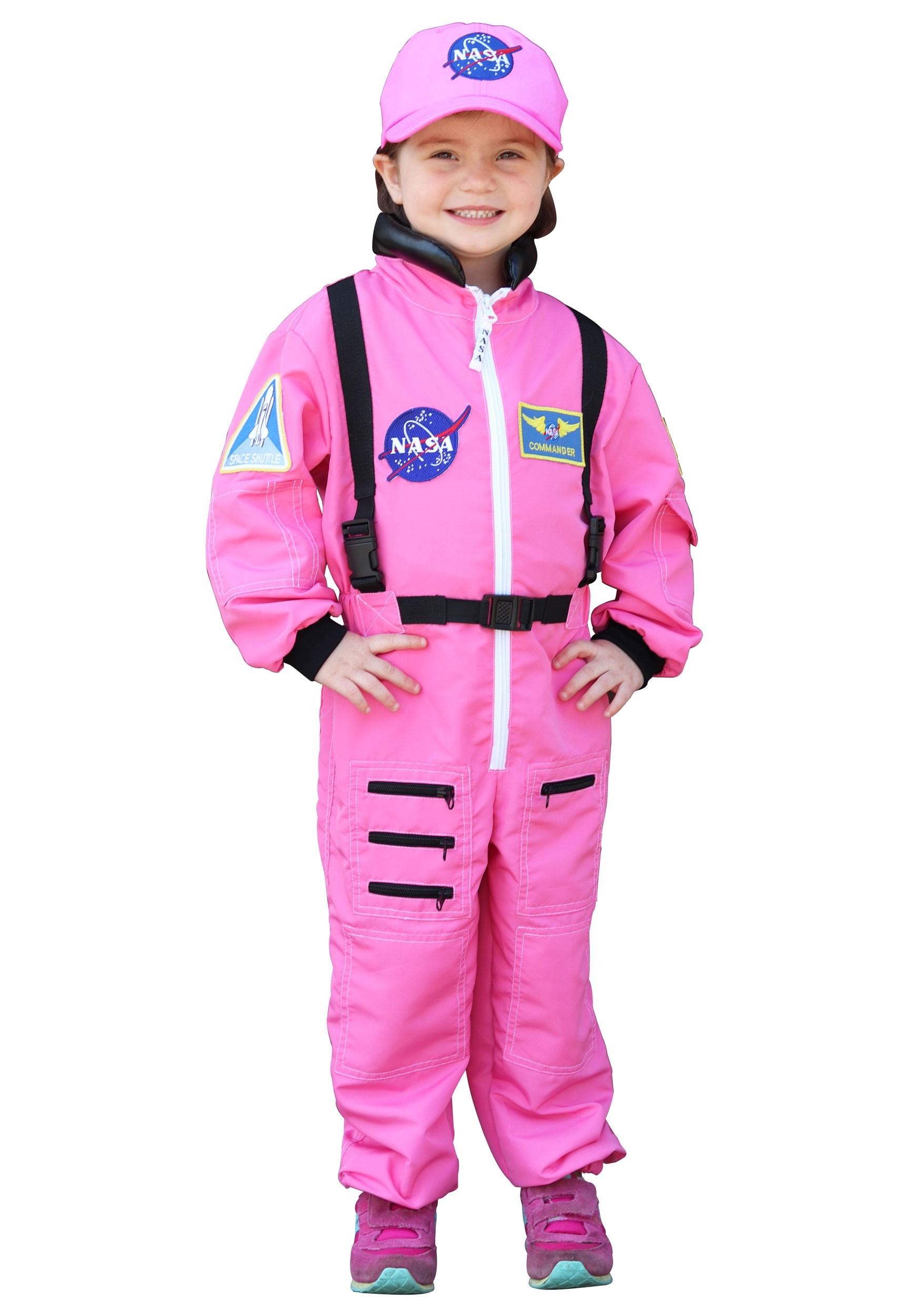Girl’s Pink Astronaut Costume