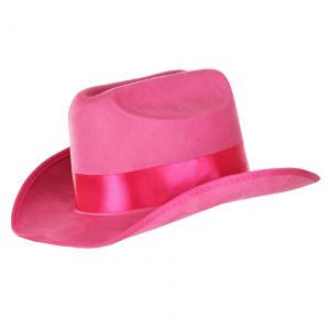 Girl's Pink Cowboy Costume Hat