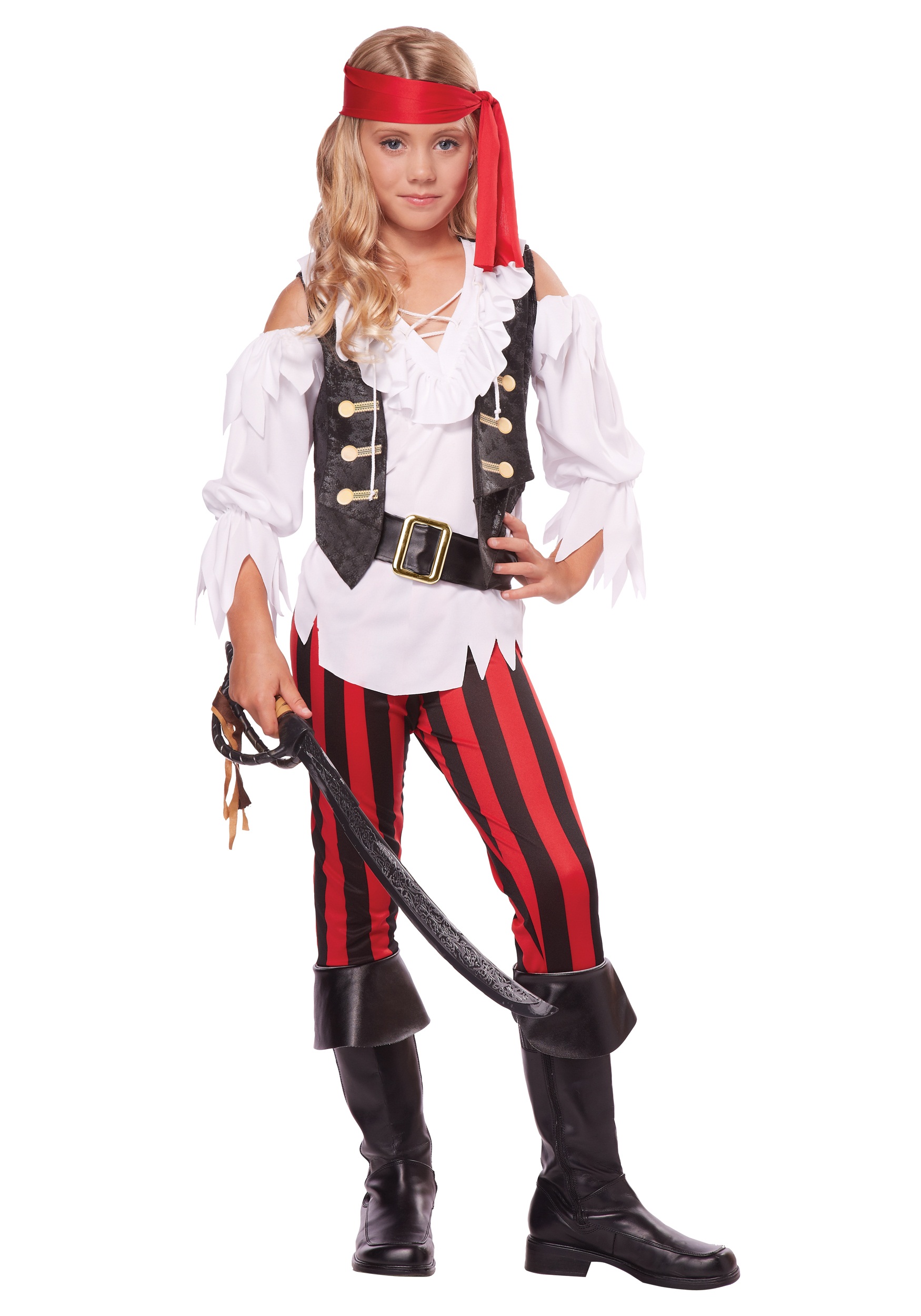 Girl’s Posh Pirate Costume