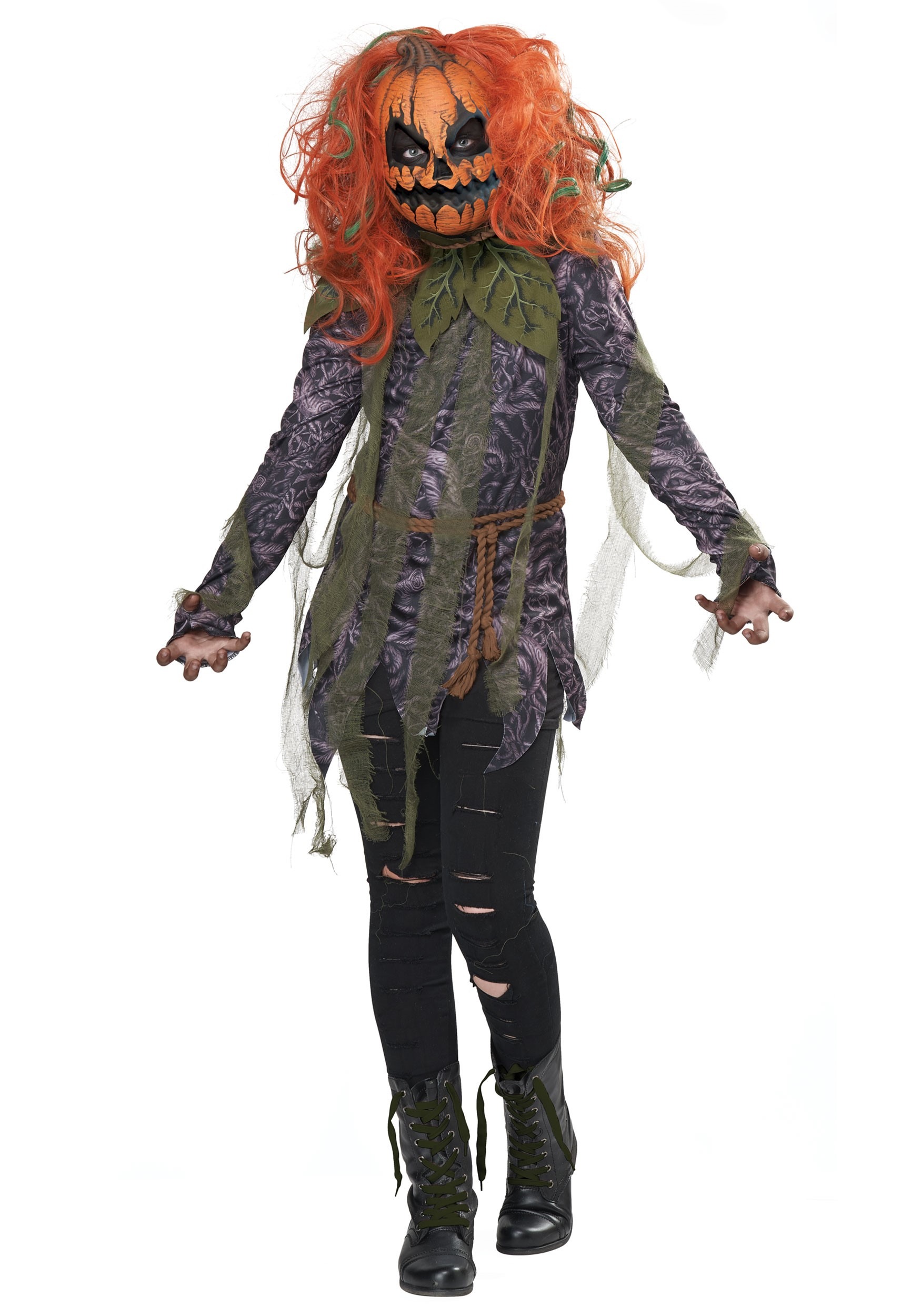 Girl’s Pumpkin Monster Costume
