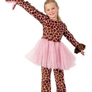 Girls Puppet Giraffe Costume