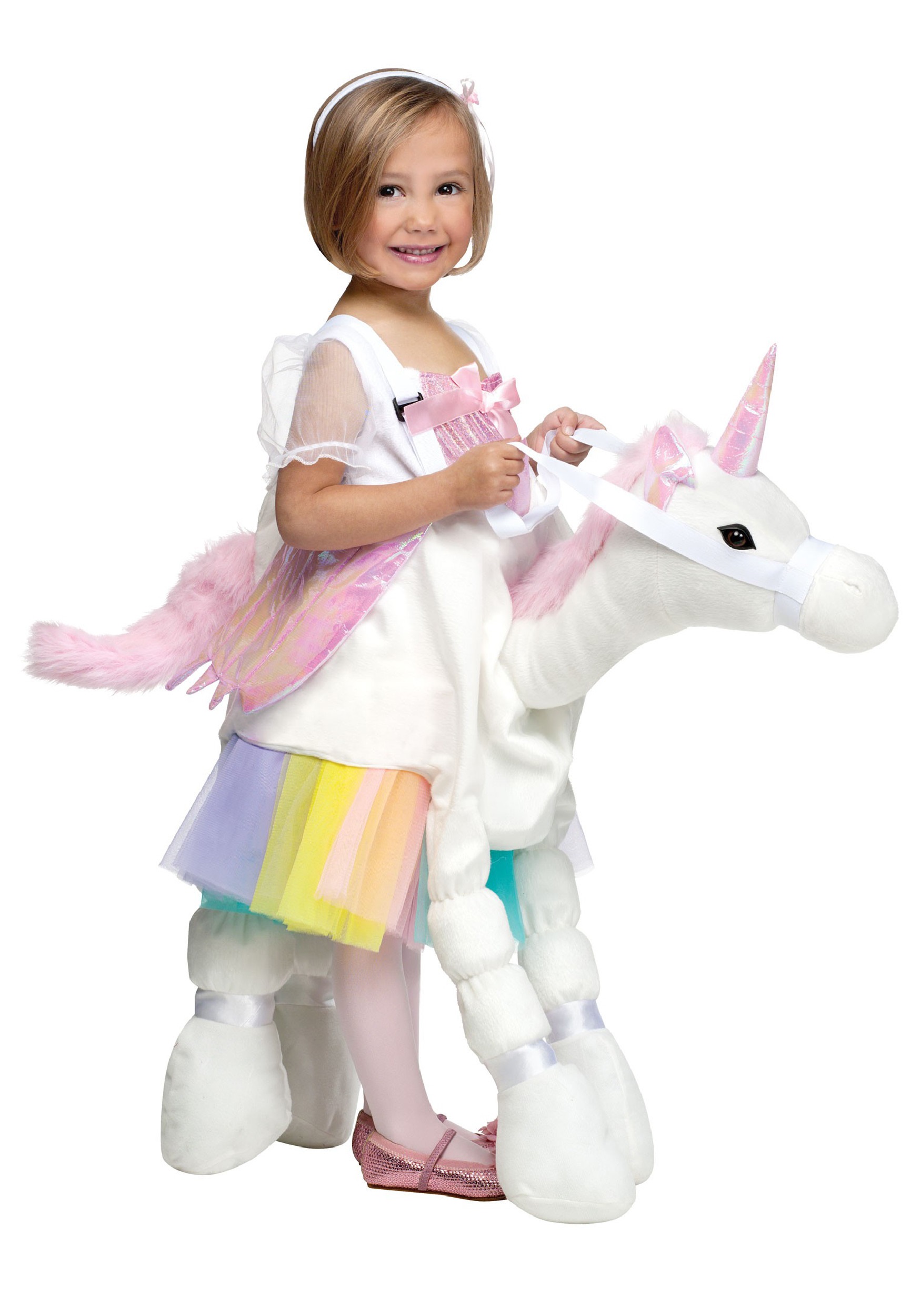 Girl’s Ride A Unicorn Costume