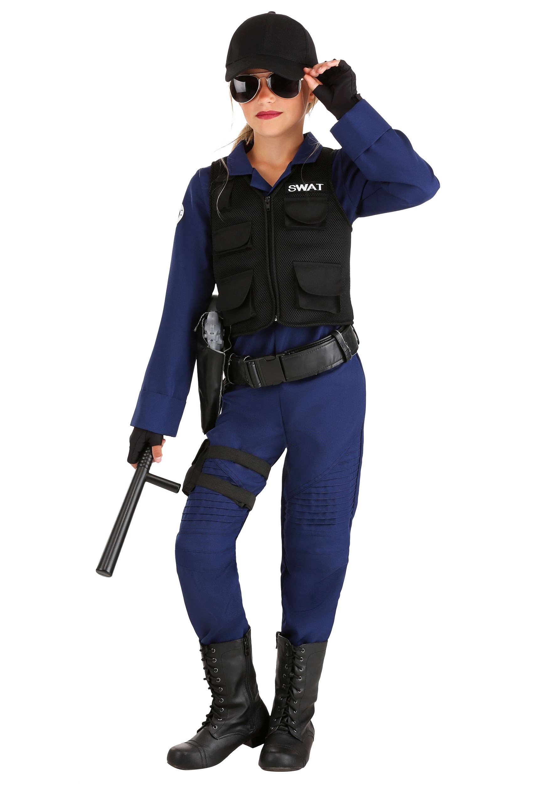 Girl’s SWAT Team Sweetie Costume