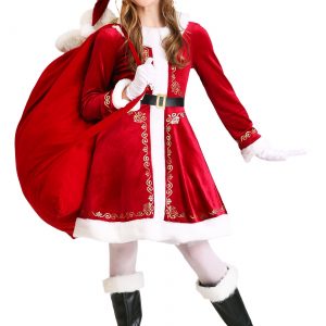 Girl's Santa Costume Dress