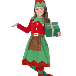Girls Santa's Little Helper Costume