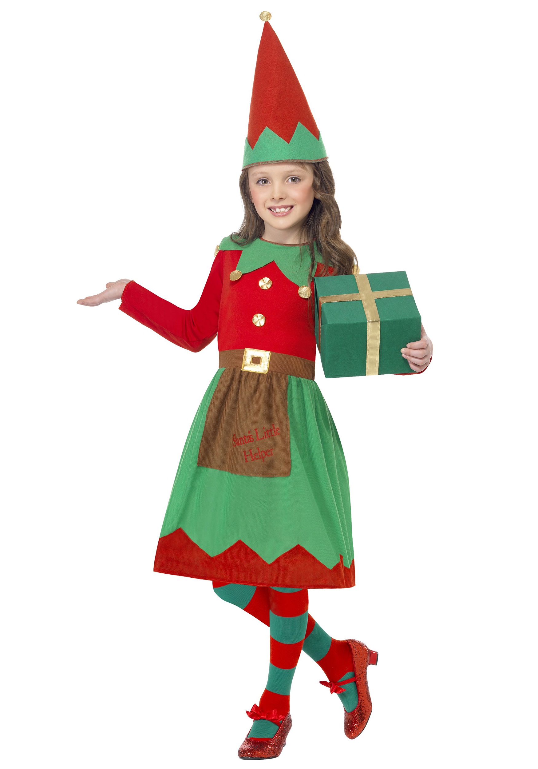 Girls Santa’s Little Helper Costume