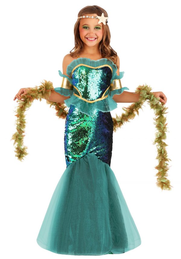 Girl's Sea Siren Costume
