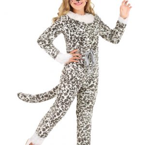Girl's Snow Leopard Costume