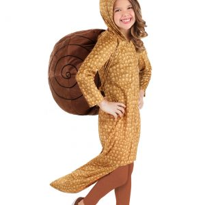 Girl's Snuggly Snail Costume
