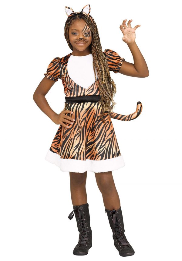 Girls Tigerrr Costume