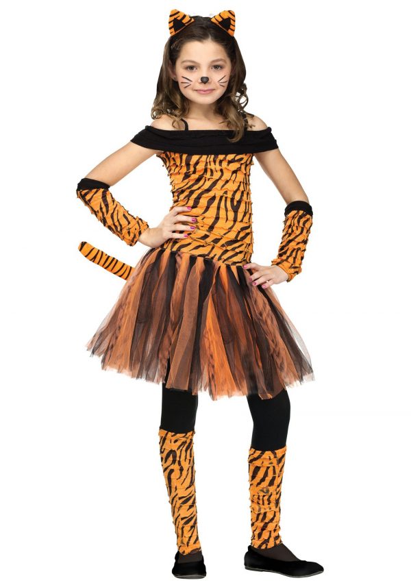 Girls Tigress Costume