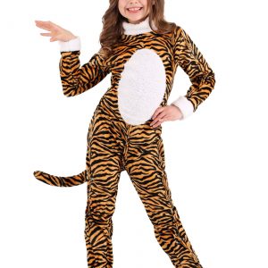 Girls Tigress Onesie Costume