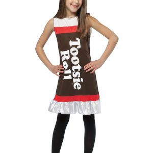 Girls Tootsie Roll Costume Dress