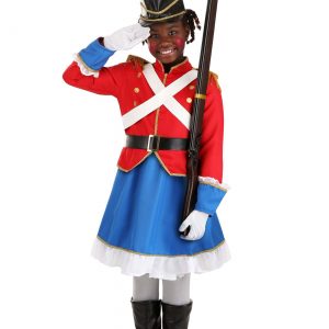Girl's Toy Soldier Costume