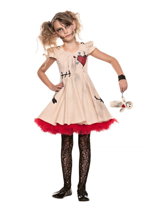 Girls Voodoo Doll Costume