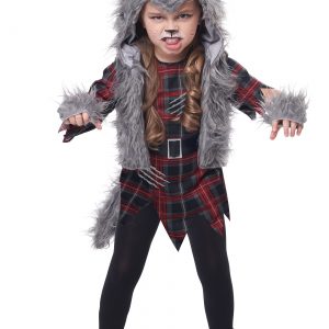 Girl's Wee Wolf Costume