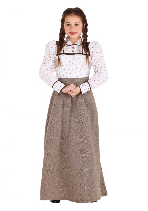 Girl's Westward Pioneer Costume
