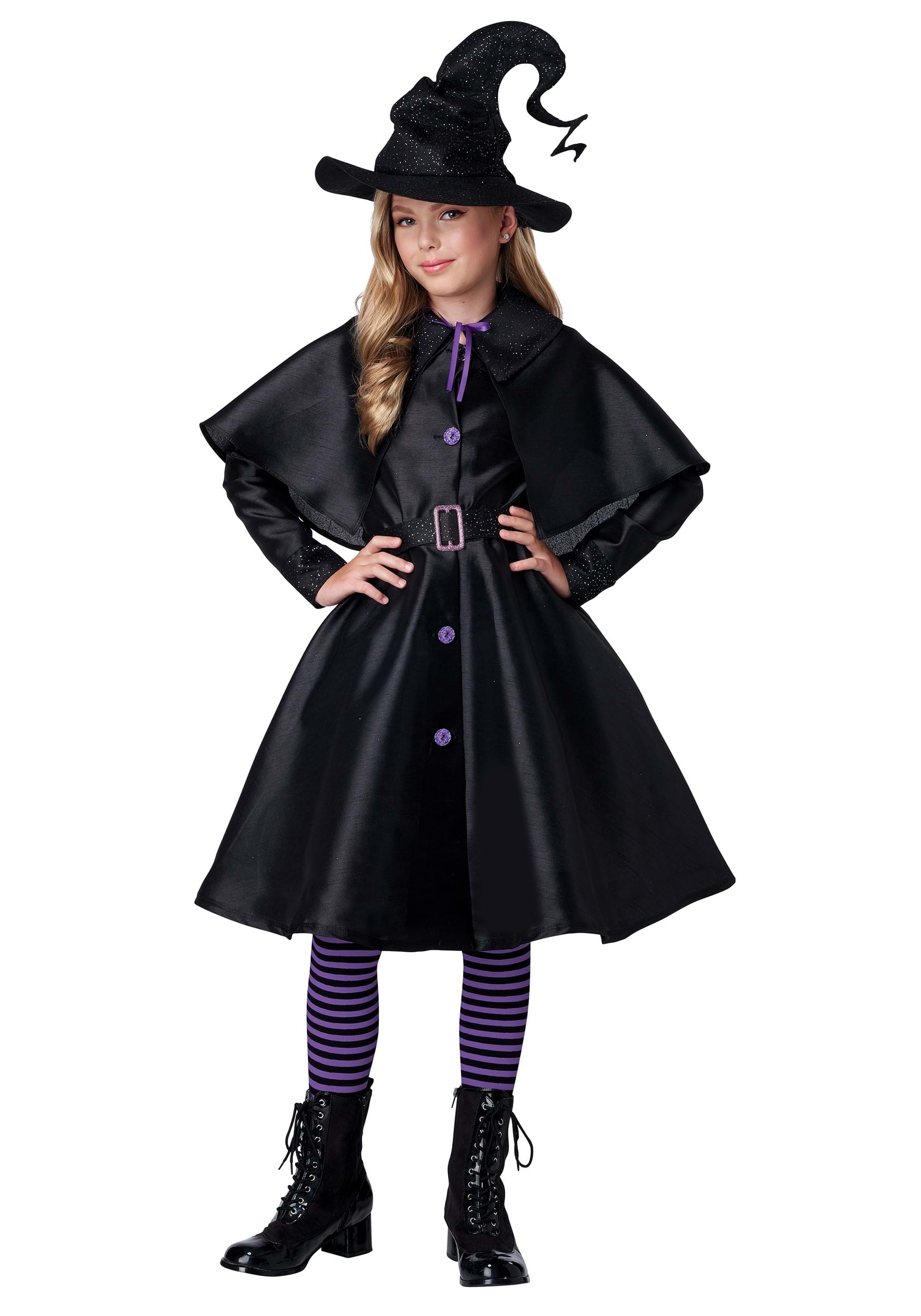 Girl’s Witch’s Coven Coat Costume