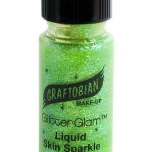 GlitterGlam .5 oz Green Liquid Glitter Makeup