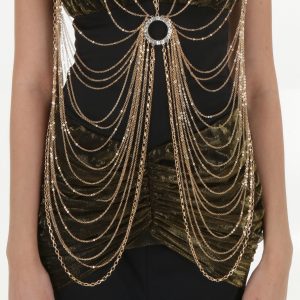 Gold Body Chain for Women