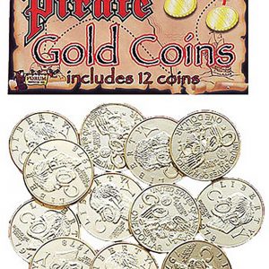 Gold Pirate Coins