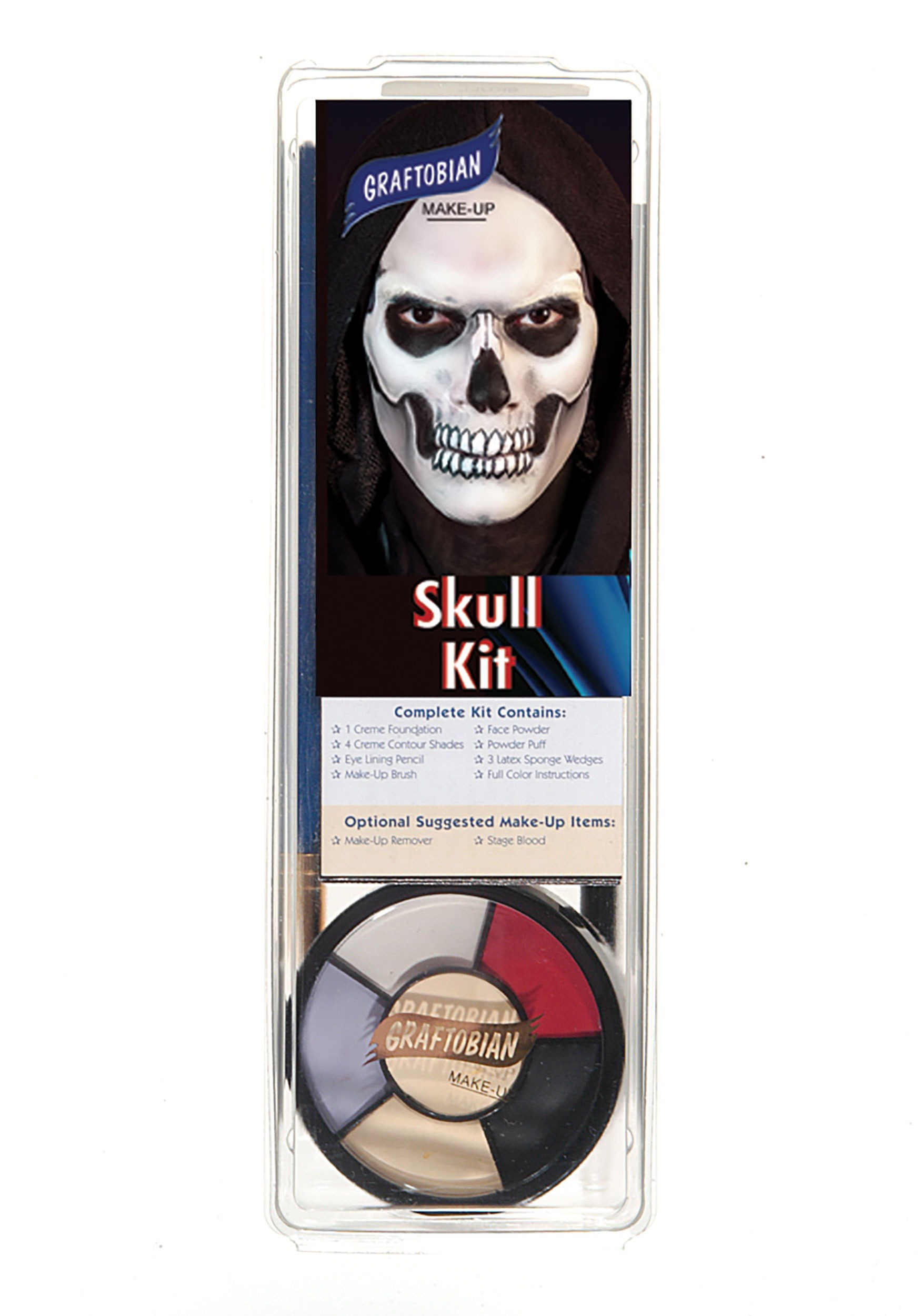 Graftobian Deluxe Skull Makeup Kit