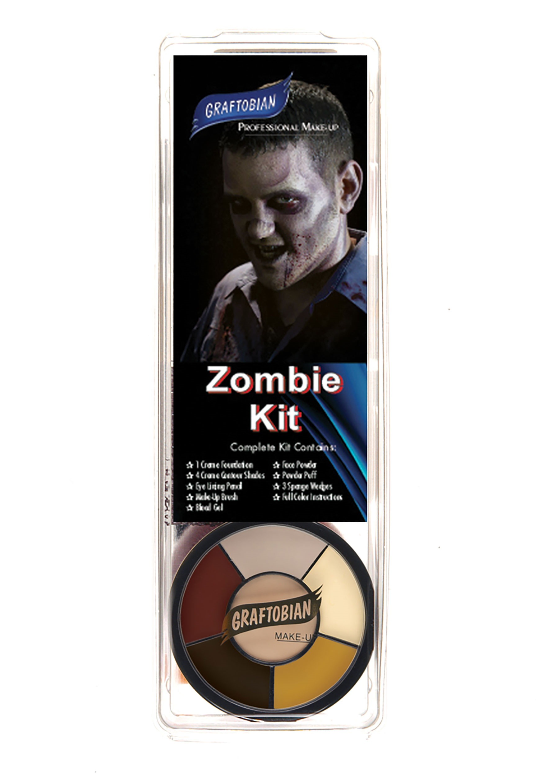 Graftobian Deluxe Zombie Makeup Kit