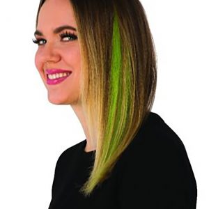 Green Chalk Hair