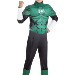 Green Lantern Deluxe Kid's Costume