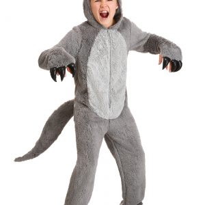 Grey Wolf Costume Kids
